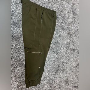 Zara, dark green, cargo  pants, size XL